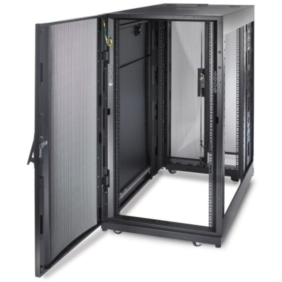 Schneider APC NetShelter SX, Server Rack Enclosure, 24U, Black, 1198.5H x 600W x 1070D mm [TAA]