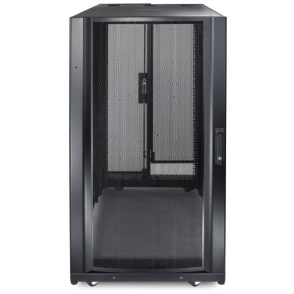 Schneider APC NetShelter SX, Server Rack Enclosure, 24U, Black, 1198.5H x 600W x 1070D mm [TAA]