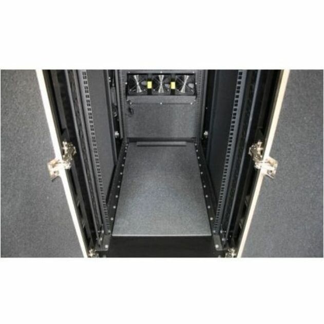 Schneider APC by Schneider Electric NetShelter CX 18U Secure Soundproof Server Room in a Box Enclosure, AR4018A