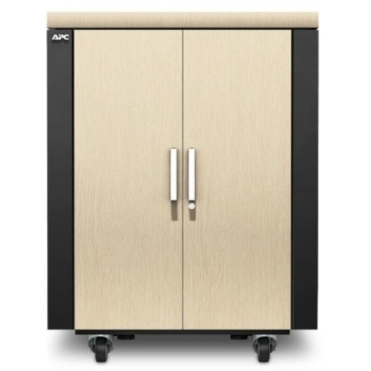 Schneider APC by Schneider Electric NetShelter CX 18U Secure Soundproof Server Room in a Box Enclosure, AR4018A