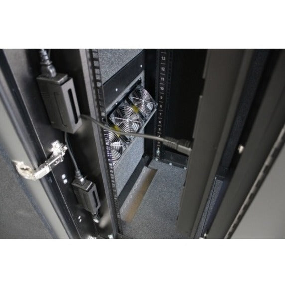 Schneider APC by Schneider Electric NetShelter CX 18U Secure Soundproof Server Room in a Box Enclosure, AR4018A