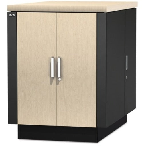 Schneider APC by Schneider Electric NetShelter CX 18U Secure Soundproof Server Room in a Box Enclosure, AR4018A