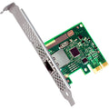 Intel&reg; Ethernet Server Adapter I210-T1, High-performing design supporting PCI Express Gen 2.1 2.5GT/s, 10/100/1000Base-T, I210T1