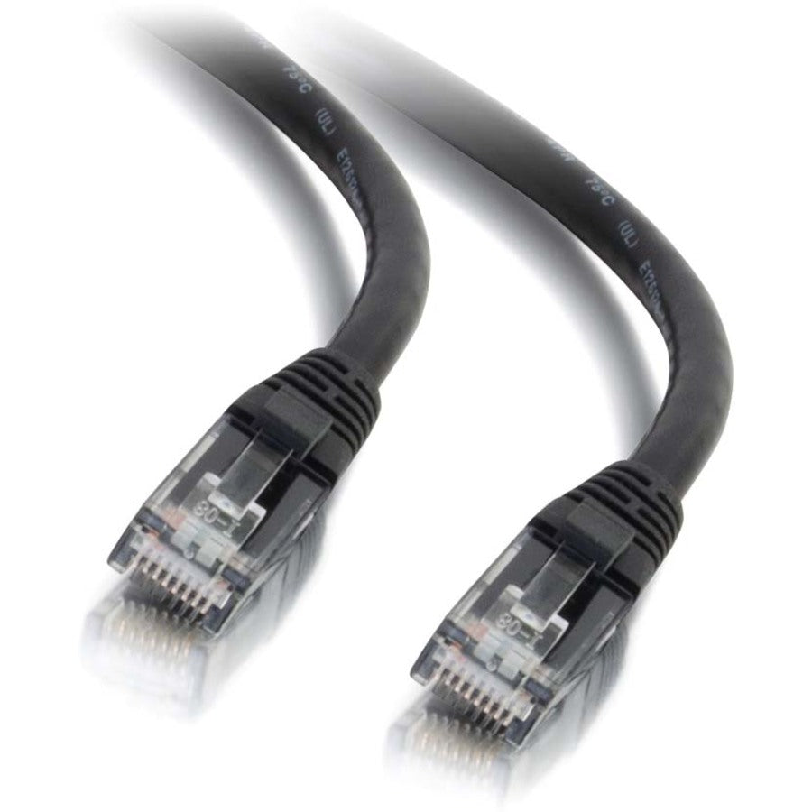 Legrand C2G 8ft Cat6 Ethernet Cable - Snagless Unshielded (UTP) - Black, Male, 8 ft