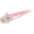 Legrand C2G 50 ft Cat6 Non Booted UTP Unshielded Network Patch Cable - Pink