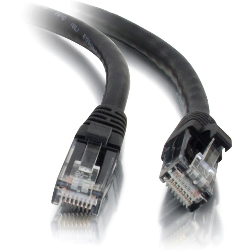 Legrand C2G-35ft Cat5e Snagless Unshielded (UTP) Network Patch Cable - Black