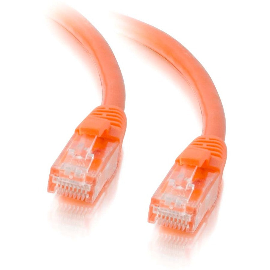 Legrand C2G-30ft Cat5e Snagless Unshielded (UTP) Network Patch Cable - Orange