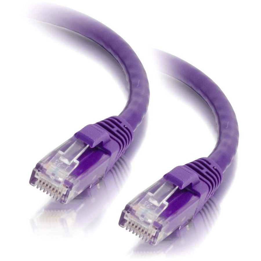 Legrand C2G-20ft Cat5e Snagless Unshielded (UTP) Network Patch Cable - Purple
