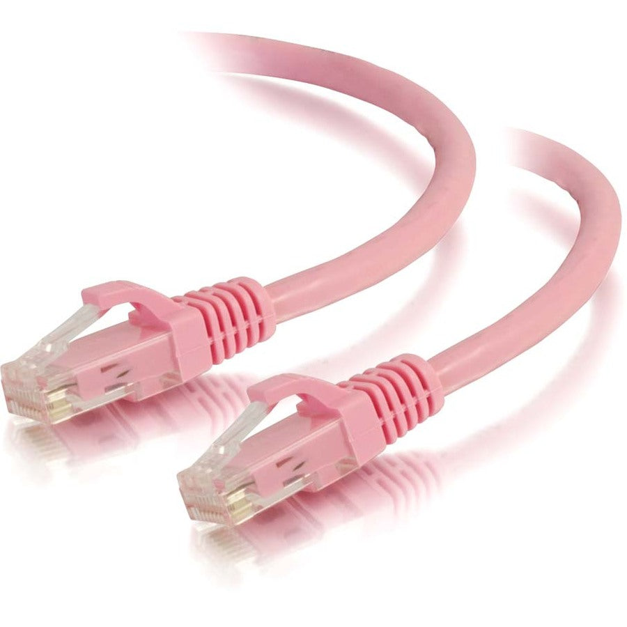 Legrand C2G-150ft Cat5e Snagless Unshielded (UTP) Network Patch Cable - Pink