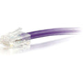 Legrand C2G-100ft Cat5e Non-Booted Unshielded (UTP) Network Patch Cable - Purple