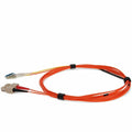 AddOn 1m LC (Male) to SC (Male) Orange OM2 & OS1 Duplex Fiber Mode Conditioning Cable