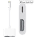 4XEM 8 Pin Lightning to HDMI Digital AV Adapter for Apple iPhone/iPad/iPod - MFi Certified