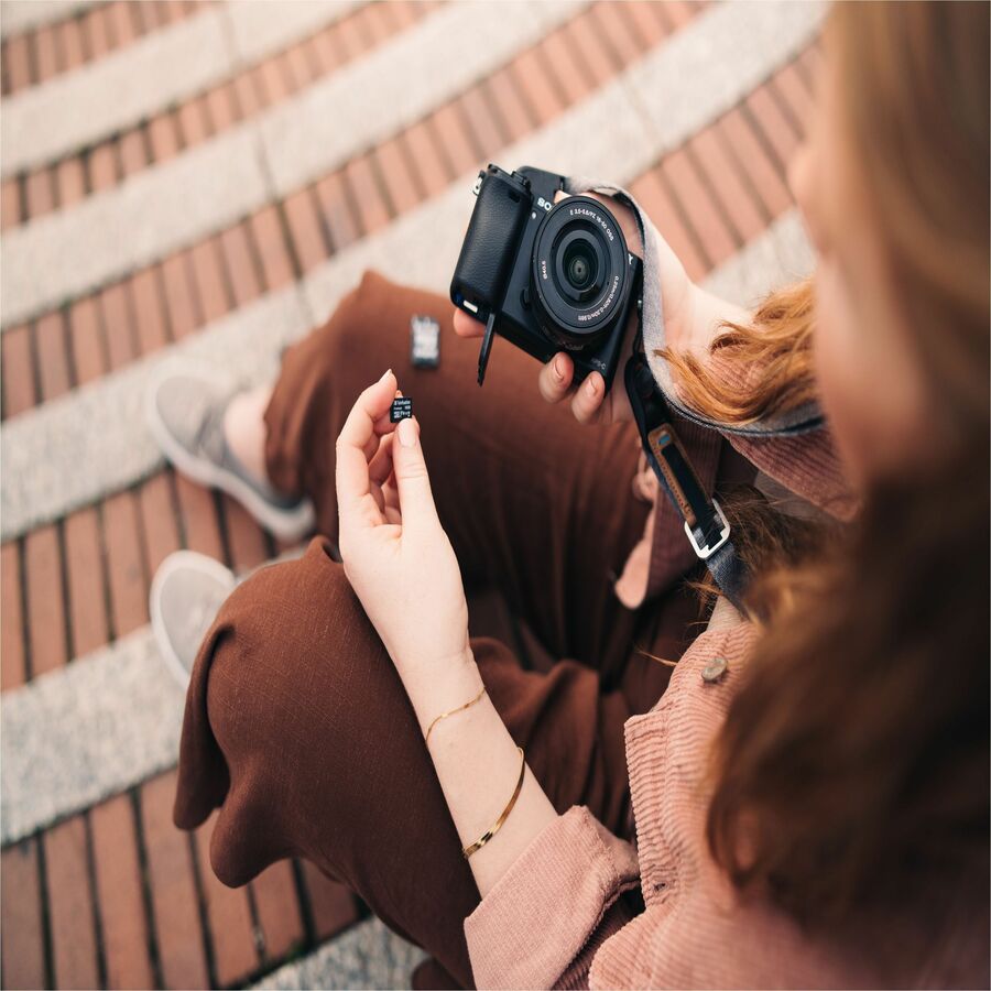 Verbatim 64GB Premium microSDXC Memory Card with Adapter, UHS-I V10 U1 Class 10