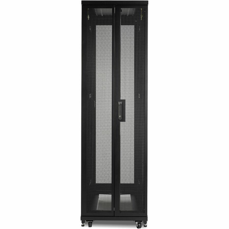 Schneider NetShelter SV 42U 600mm Wide x 1060mm Deep Enclosure with Sides, Black, Single Rack Unassembled