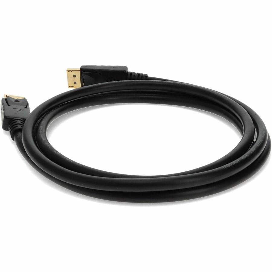 10ft DisplayPort 1.2 Male to DisplayPort 1.2 Male Black Cable For Resolution Up to 3840x2160 (4K UHD)