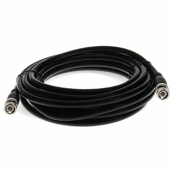 AddOn 16.4ft BNC (Male) to BNC (Male) Gray Coaxial Simplex Plenum-Rated Copper Patch Cable