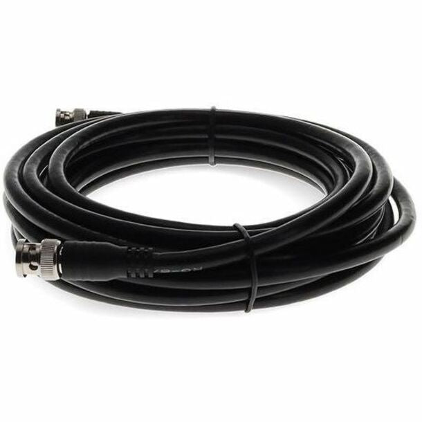 AddOn 16.4ft BNC (Male) to BNC (Male) Gray Coaxial Simplex Plenum-Rated Copper Patch Cable