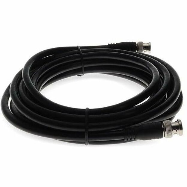 AddOn 16.4ft BNC (Male) to BNC (Male) Gray Coaxial Simplex Plenum-Rated Copper Patch Cable