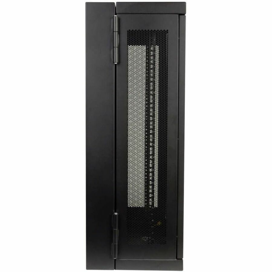 Eaton Tripp Lite Series SmartRack 18U Low-Profile Patch-Depth Wall-Mount Half-Height Rack Enclosure, Hinged Back