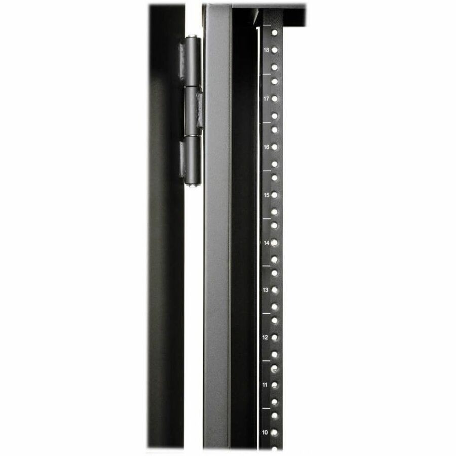 Eaton Tripp Lite Series SmartRack 18U Low-Profile Patch-Depth Wall-Mount Half-Height Rack Enclosure, Hinged Back