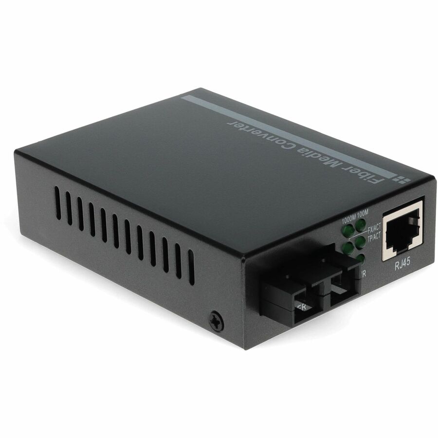 AddOn 10/100/1000Base-TX(RJ-45) to 1000Base-LX(SC) SMF 1310nm 40km Media Converter