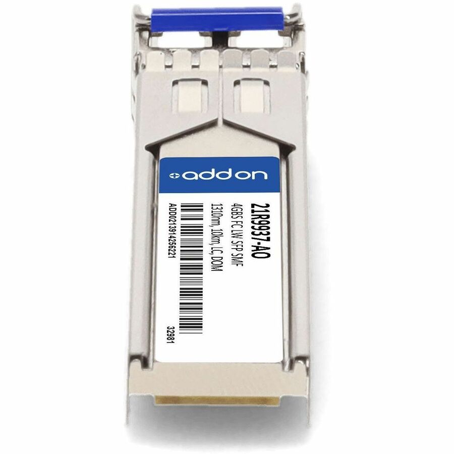 AddOn IBM 21R9937 Compatible TAA Compliant 4GBase-LW Fibre Channel SFP Transceiver (SMF, 1310nm, 10km, LC, DOM)