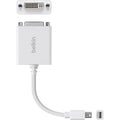 Belkin Mini DisplayPort to DVI Adapter, M/F, 1080p