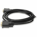 5PK 15ft DVI-D Single Link (18+1 pin) Male to DVI-D Single Link (18+1 pin) Male Black Cables For Resolution Up to 1920x1200 (WUXGA)