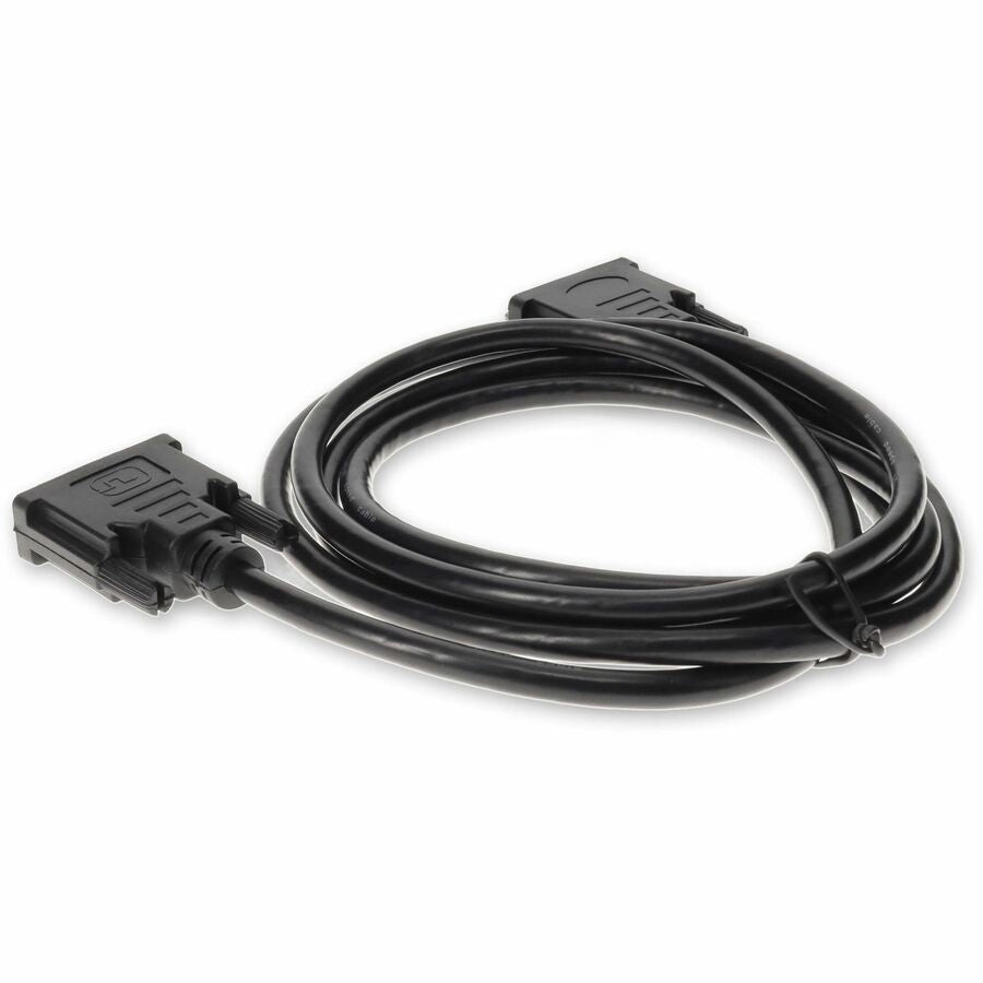 5PK 15ft DVI-D Single Link (18+1 pin) Male to DVI-D Single Link (18+1 pin) Male Black Cables For Resolution Up to 1920x1200 (WUXGA)