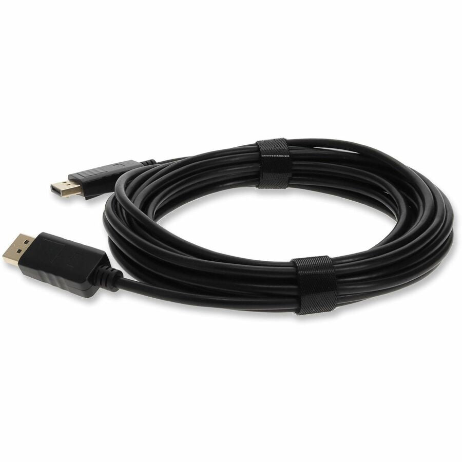 5PK 20ft DisplayPort 1.2 Male to DisplayPort 1.2 Male Black Cables For Resolution Up to 3840x2160 (4K UHD)