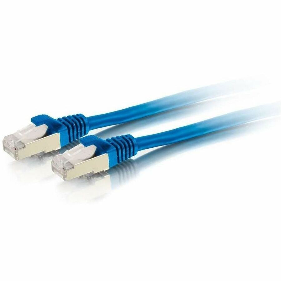 Legrand C2G-6ft Cat6a Snagless Shielded (STP) Network Patch Cable - Blue