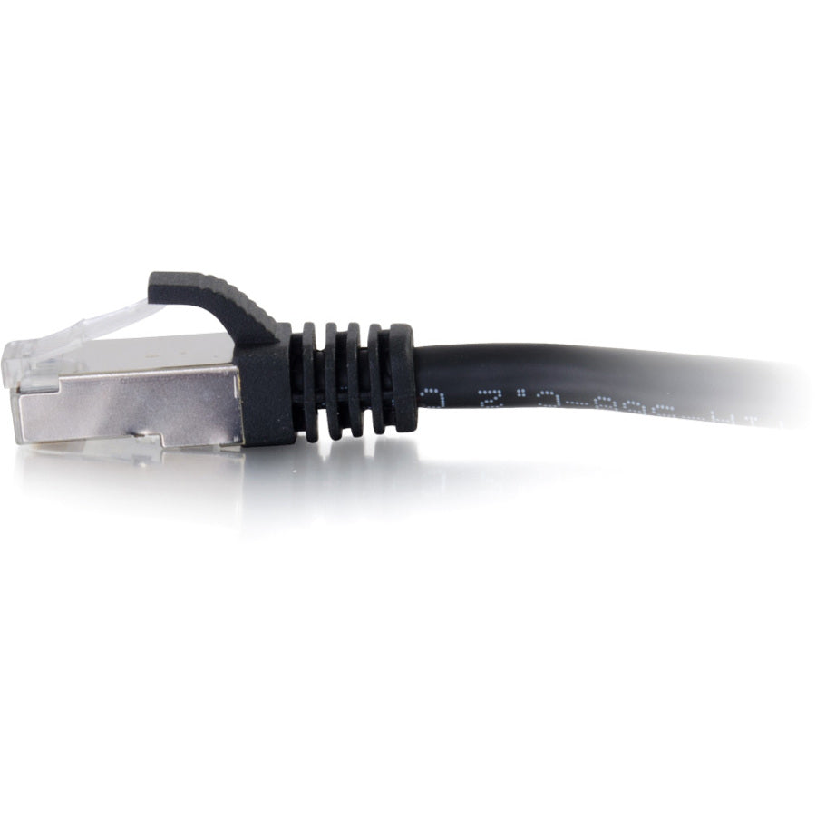 Legrand C2G-5ft Cat6a Snagless Shielded (STP) Network Patch Cable - Black