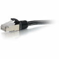Legrand C2G-7ft Cat6a Snagless Shielded (STP) Network Patch Cable - Black