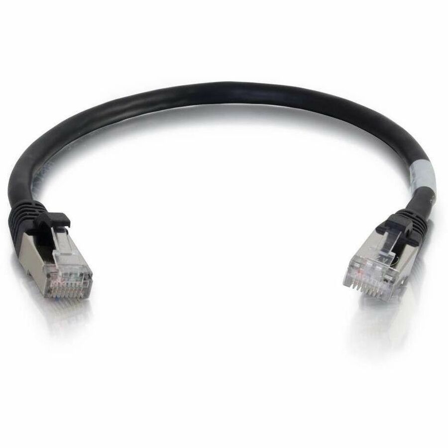 Legrand C2G-7ft Cat6a Snagless Shielded (STP) Network Patch Cable - Black