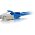 Legrand C2G 7ft Cat6 Ethernet Cable - Snagless Shielded (STP) - Blue