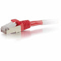 Legrand C2G 6ft Cat6 Ethernet Cable - Snagless Shielded (STP) - Red