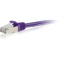 Legrand C2G-3ft Cat6 Snagless Shielded (STP) Network Patch Cable - Purple