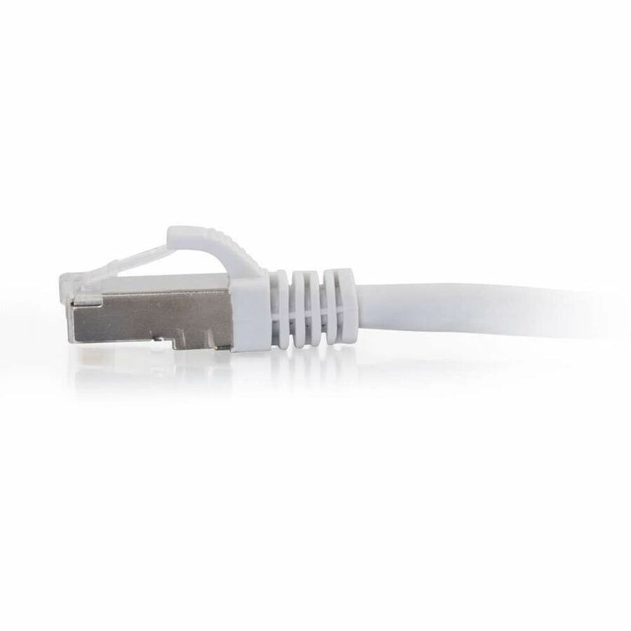 Legrand C2G-8ft Cat6 Snagless Shielded (STP) Network Patch Cable - White