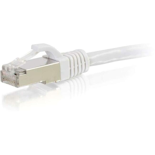Legrand C2G-12ft Cat6 Snagless Shielded (STP) Network Patch Cable - White