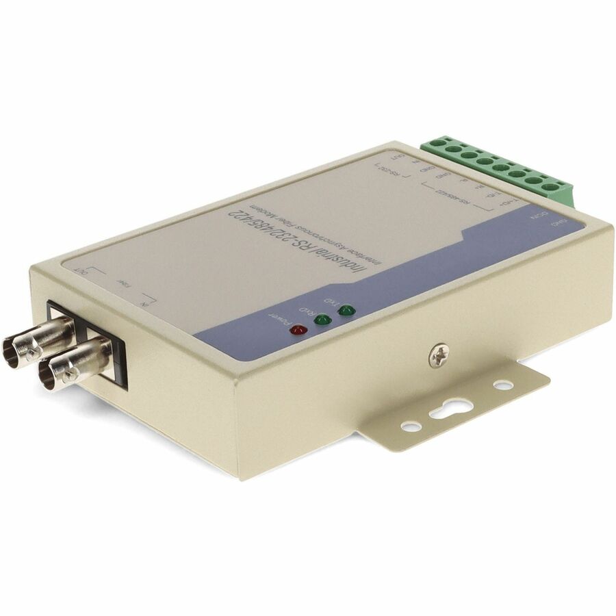 AddOn Serial RS232/RS485/RS422 to Fiber SMF 1310nm 20km ST Serial Media Converter