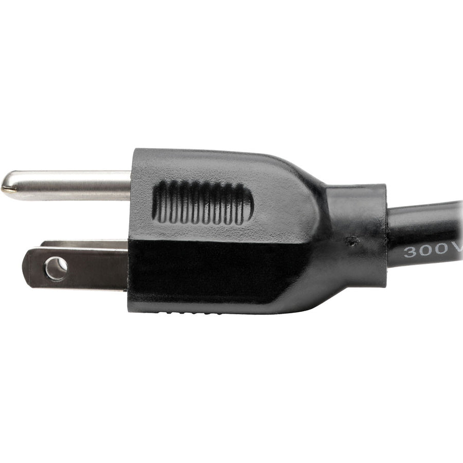 Eaton Tripp Lite Series Power Extension Cord, NEMA 5-15P to NEMA 5-15R - Heavy-Duty, 15A, 120V, 14 AWG, 10 ft. (3.05 m), Black