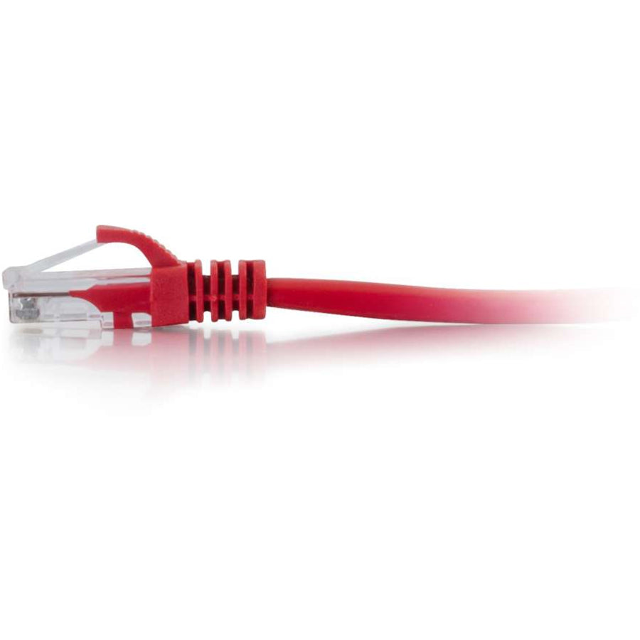 Legrand C2G 6in Cat6 Snagless Unshielded (UTP) Network Patch Cable - Red