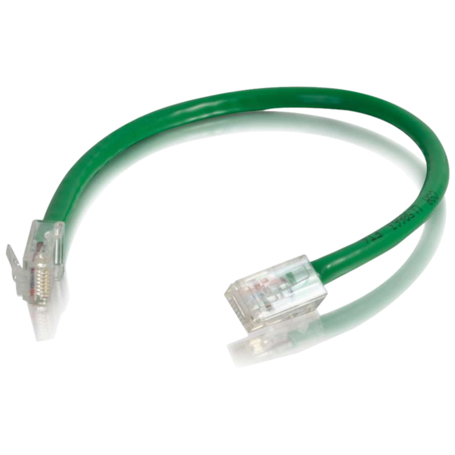 Legrand C2G 6in Cat6 Non-Booted Unshielded (UTP) Network Patch Cable - Green