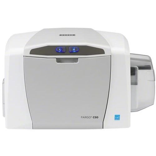 HID Fargo DTC1250e Single Sided Desktop Dye Sublimation/Thermal Transfer Printer - Color - Card Print - USB