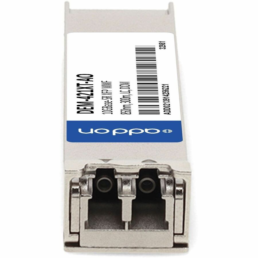 AddOn D-Link DEM-421XT Compatible TAA Compliant 10GBase-SR XFP Transceiver (MMF, 850nm, 300m, LC, DOM)