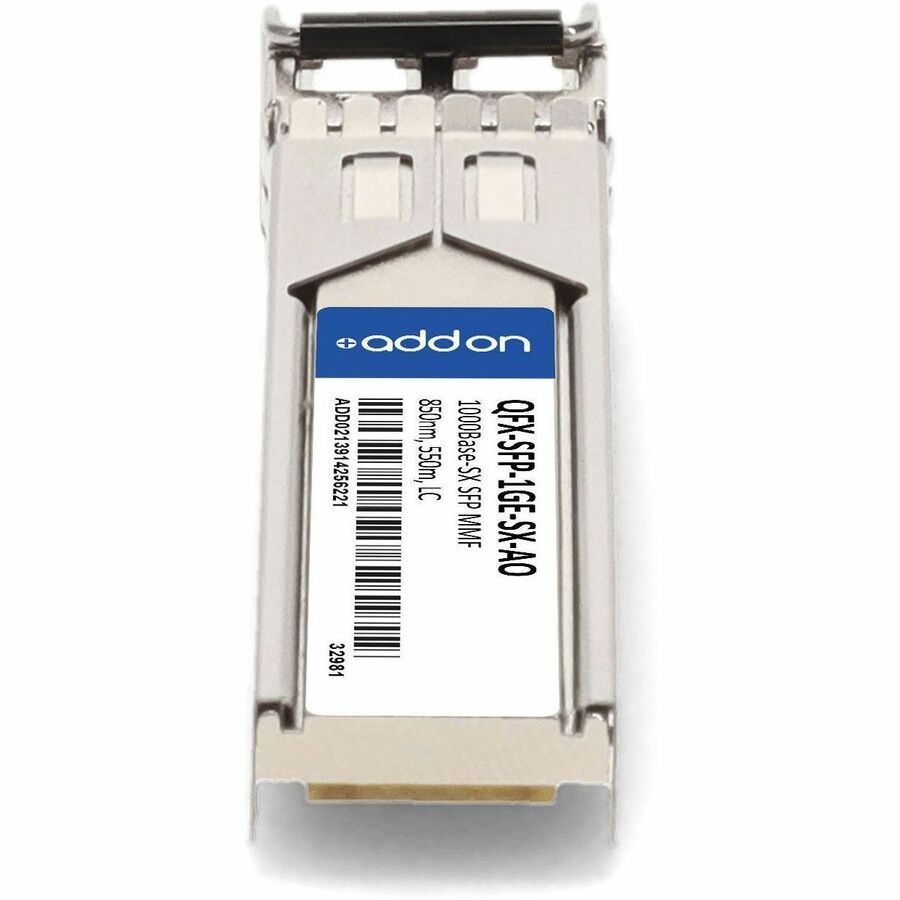 AddOn Juniper Networks QFX-SFP-1GE-SX Compatible TAA Compliant 1000Base-SX SFP Transceiver (MMF, 850nm, 550m, LC)