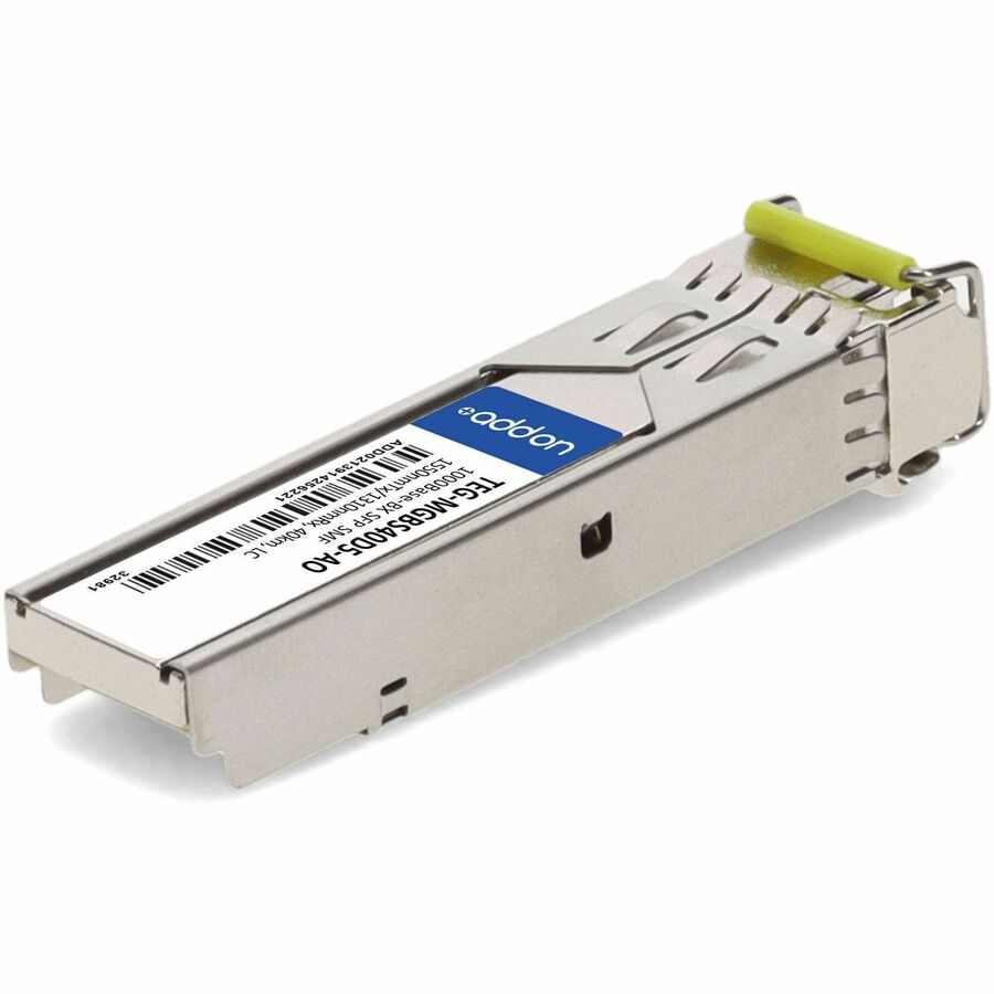 AddOn TRENDnet TEG-MGBS40D5 Compatible TAA Compliant 1000Base-BX SFP Transceiver (SMF, 1550nmTx/1310nmRx, 40km, LC)