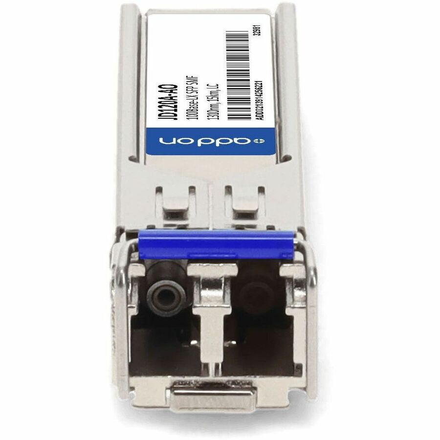 AddOn HP JD120A Compatible TAA Compliant 100Base-LX SFP Transceiver (SMF, 1310nm, 15km, LC)