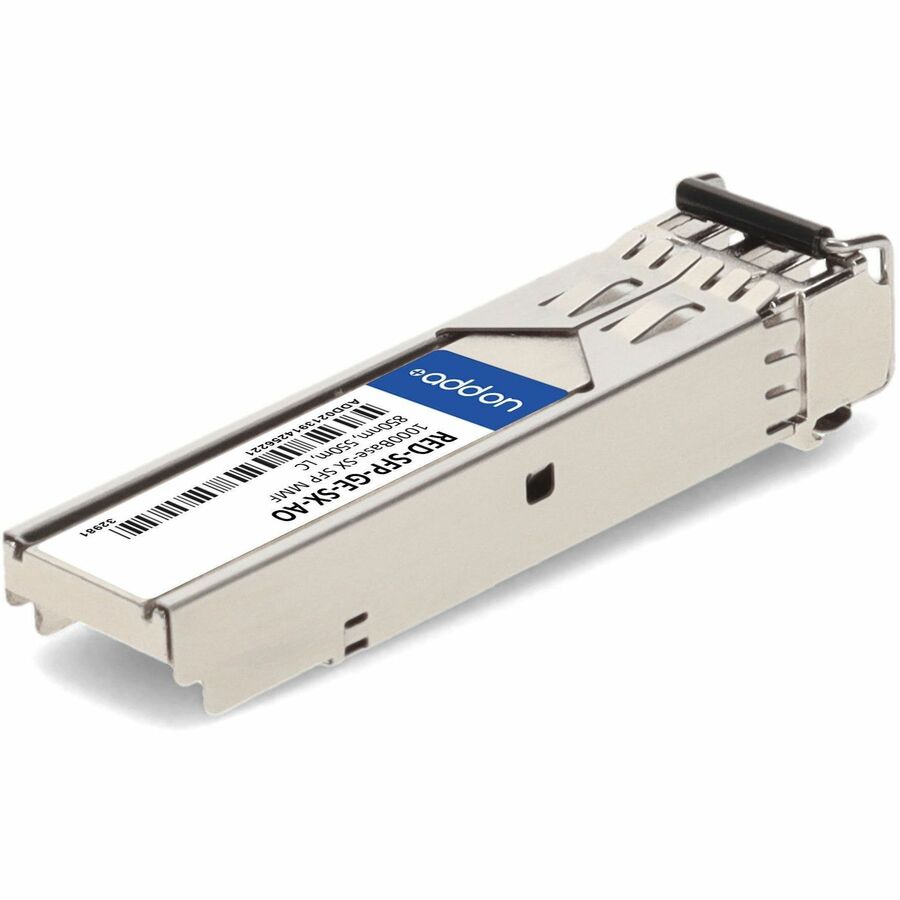 AddOn Redback RED-SFP-GE-SX Compatible TAA Compliant 1000Base-SX SFP Transceiver (MMF, 850nm, 550m, LC)
