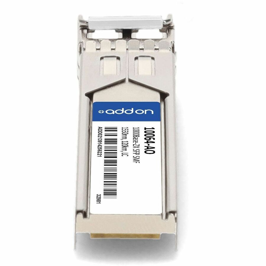 AddOn Extreme Networks 10064 Compatible TAA Compliant 1000Base-ZX SFP Transceiver (SMF, 1550nm, 120km, LC)